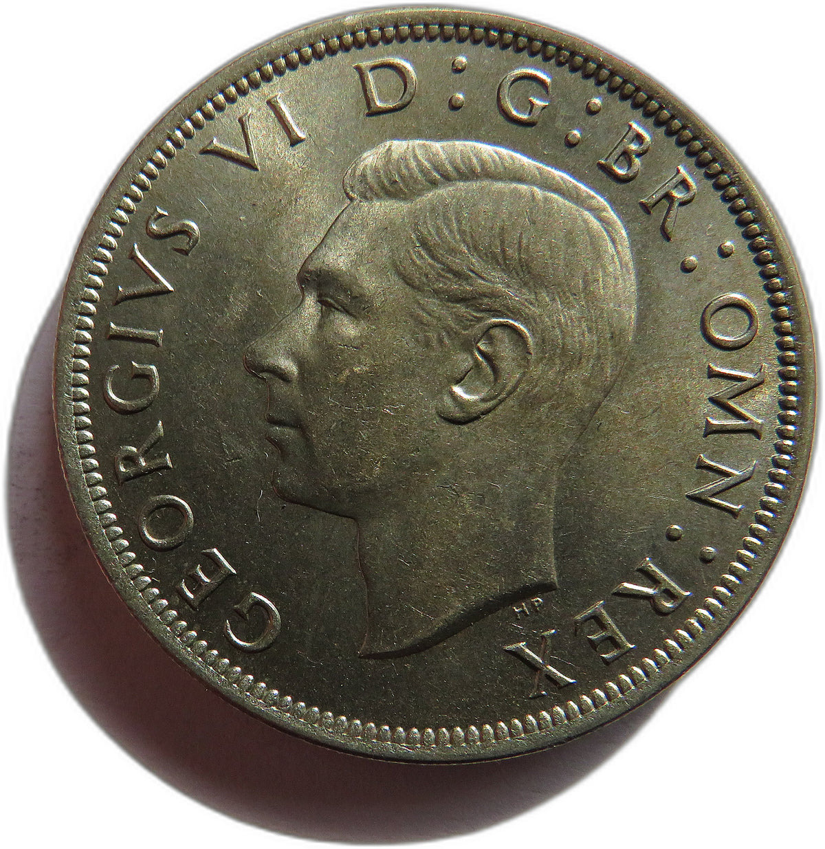 1947 King George VI Halfcrown Coin In High Grade - Great Britain