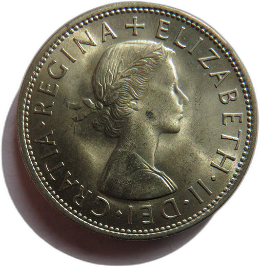 1961 Queen Elizabeth II Halfcrown Coin In High Grade - Great Britain
