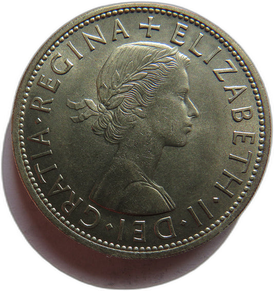 1962 Queen Elizabeth II Halfcrown Coin In High Grade - Great Britain