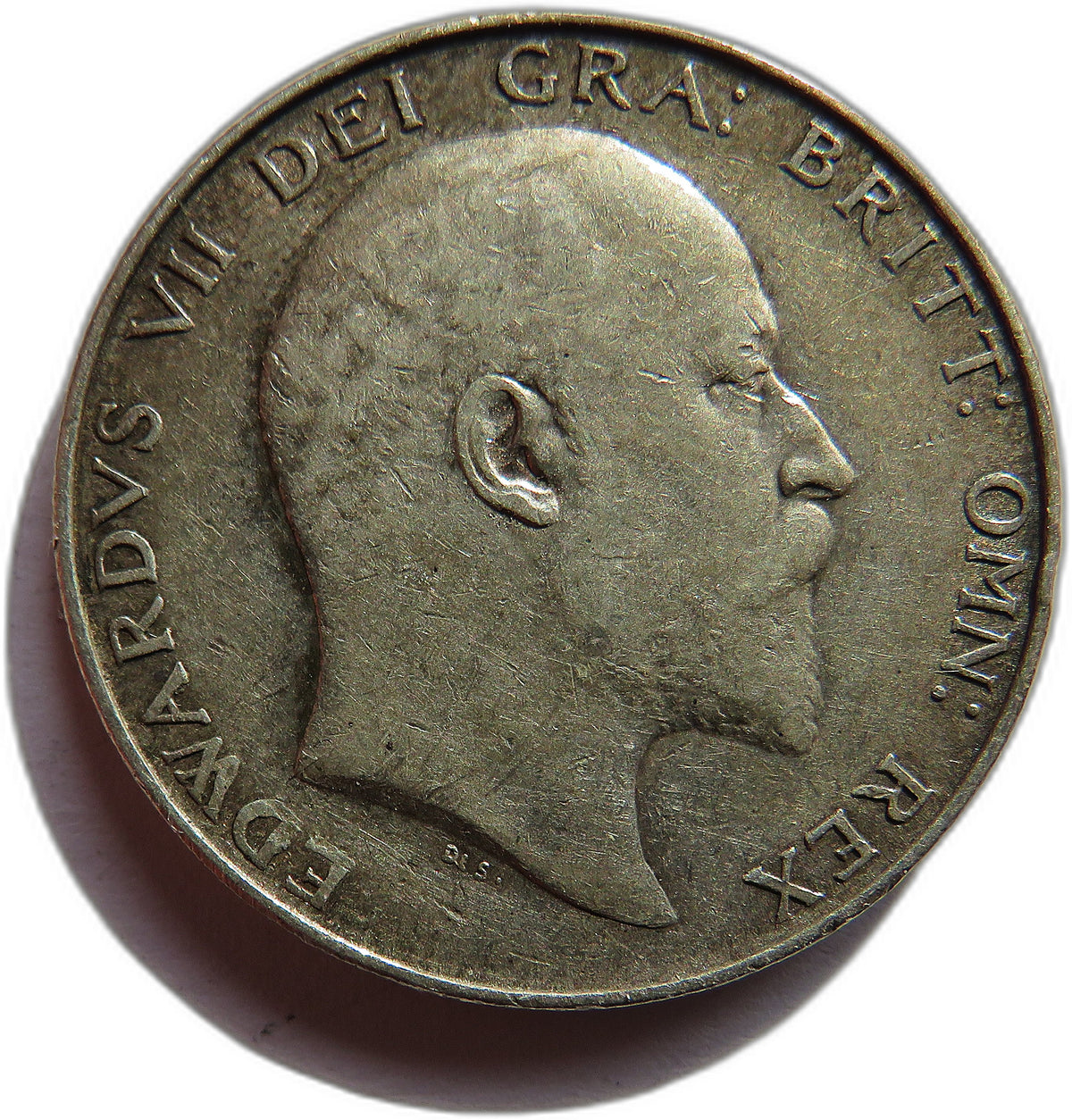 1902 King Edward VII Silver Halfcrown Coin In Better Grade - Great Britain