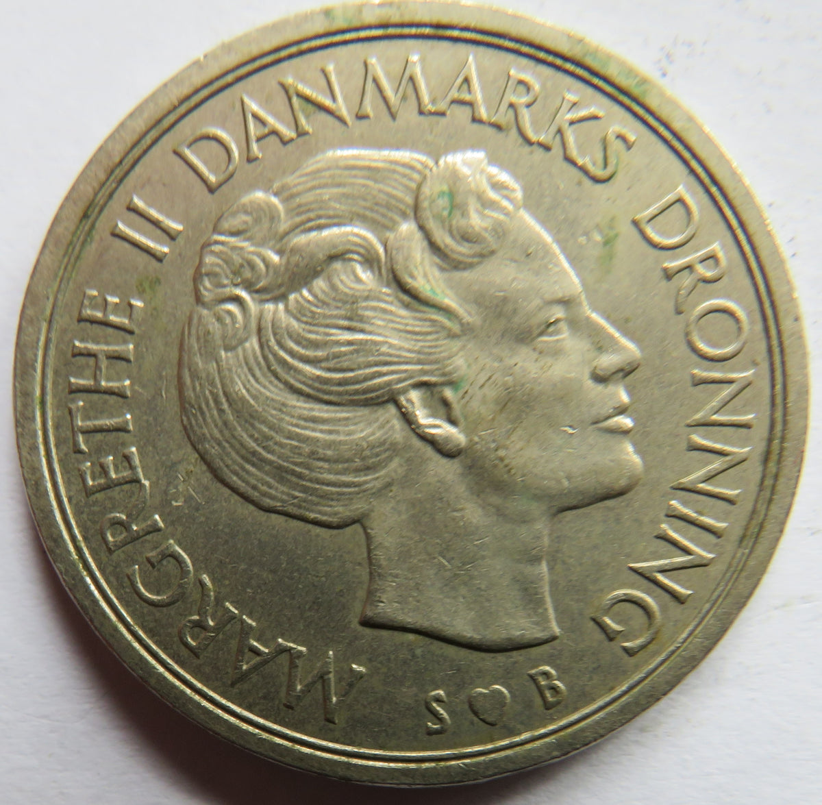 1976 Denmark 5 Kroner Coin