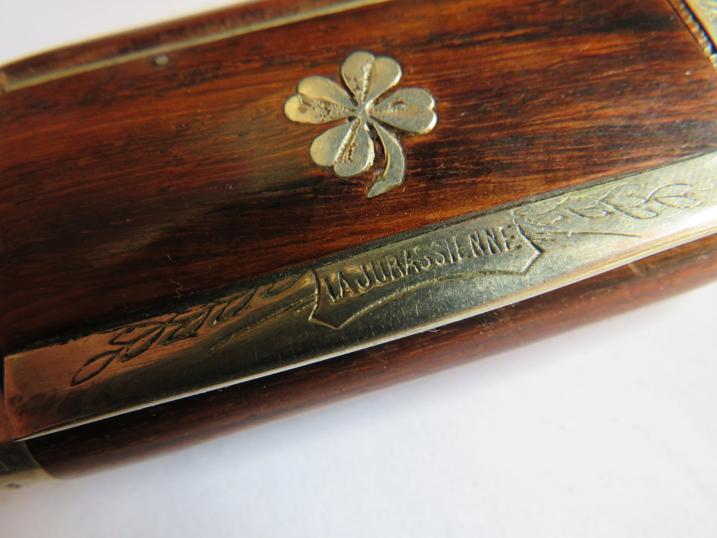 Antique White Metal Mounted Snuff Box By G.Smith & Sons London La Jurassienne