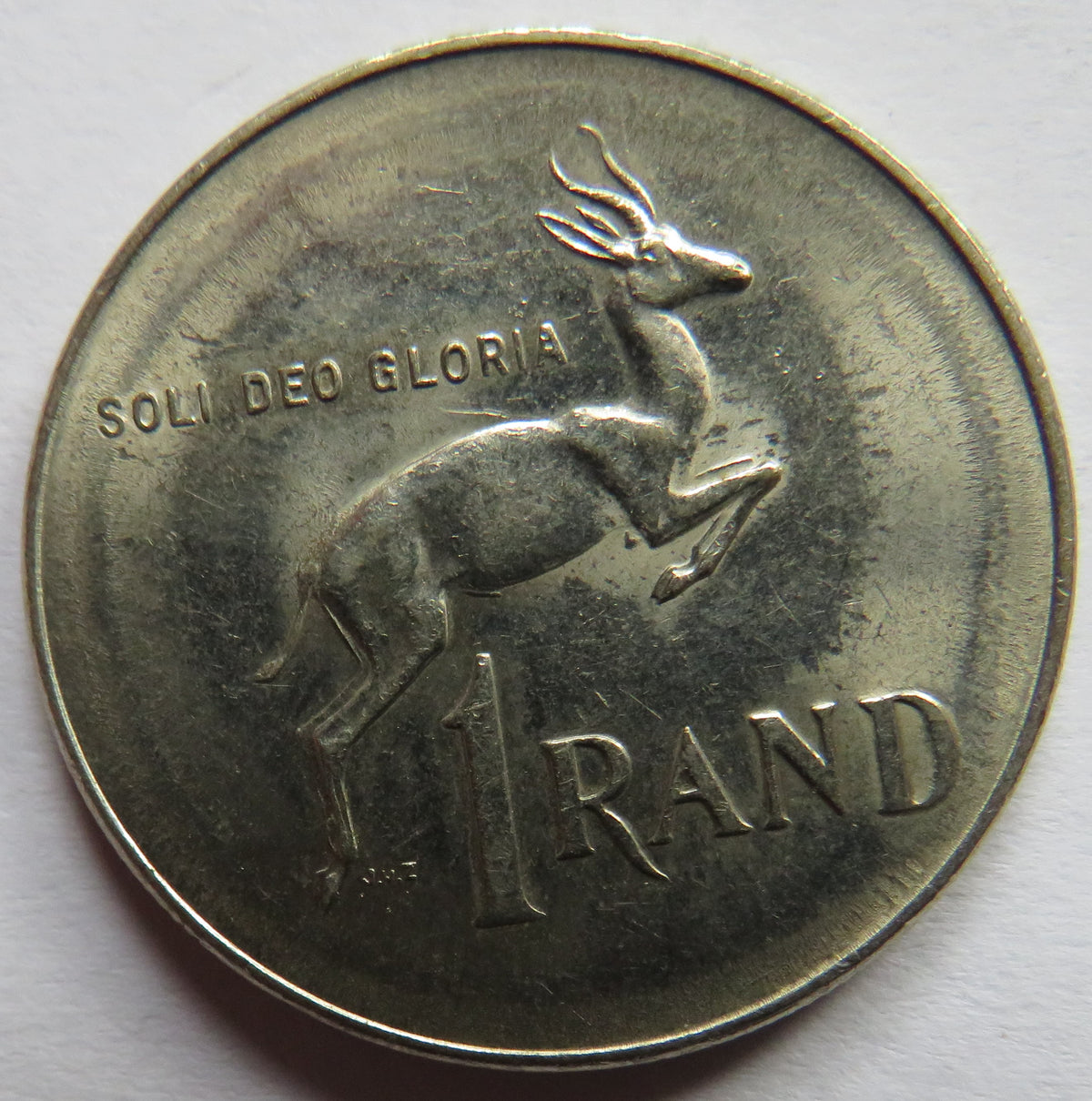 1977 South Africa One Rand Coin