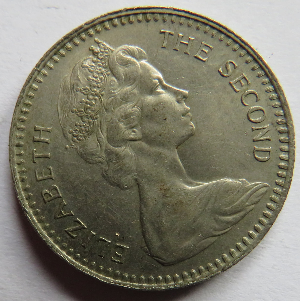 1964 Rhodesia 2 Shillings / 20 Cents Coin image 3