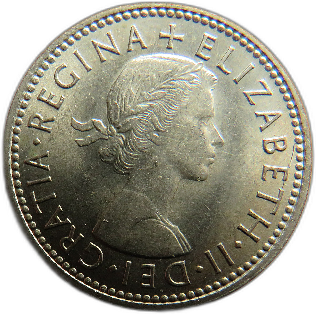 1961 Queen Elizabeth II (Scottish) Shilling Coin In High Grade - Great Britain