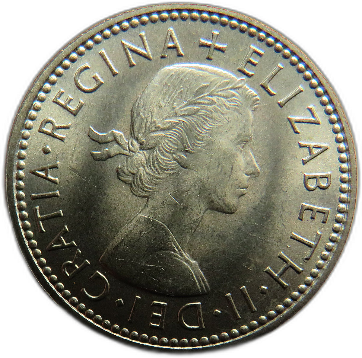 1964 Queen Elizabeth II (Scottish) Shilling Coin In High Grade - Great Britain