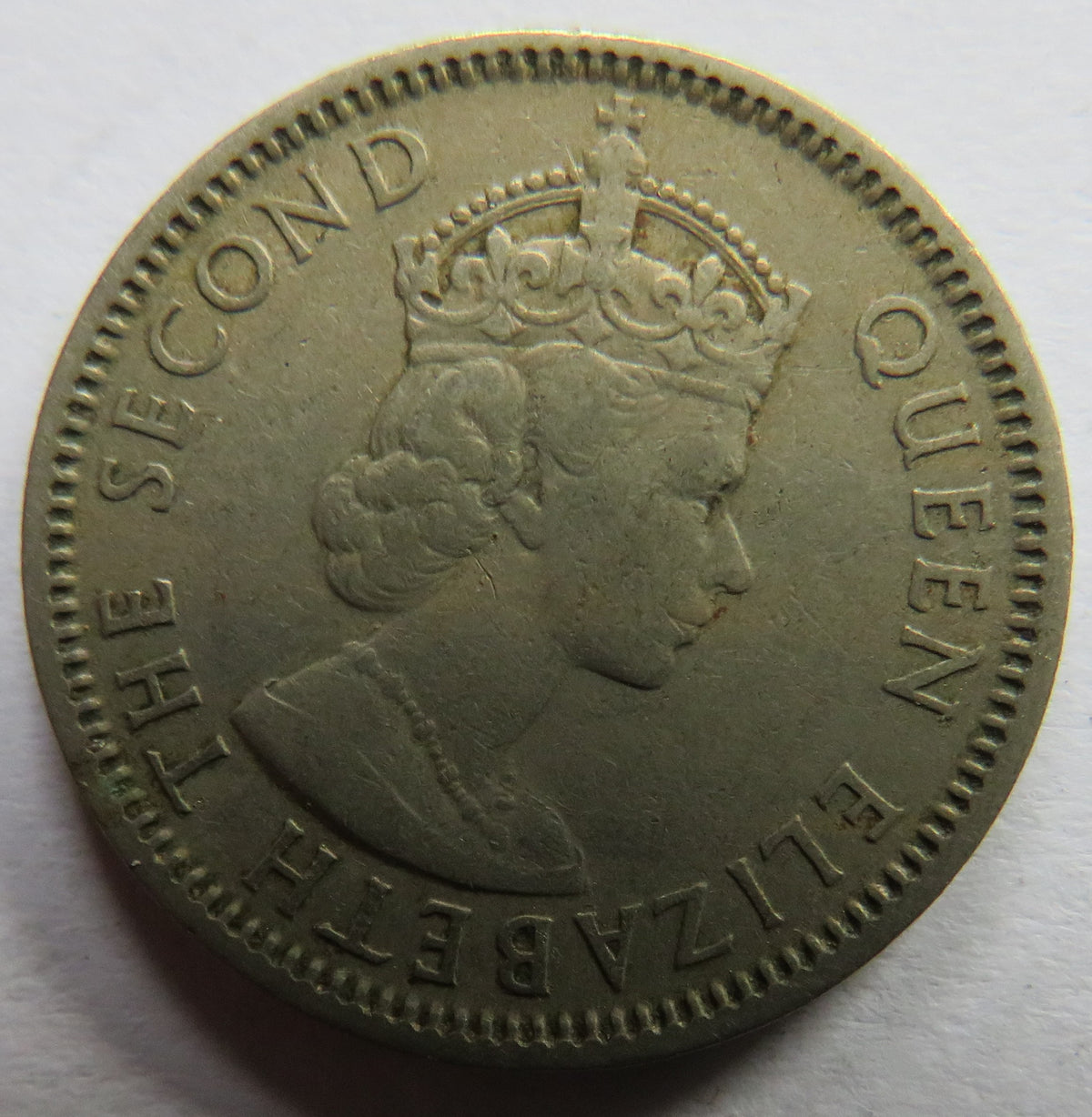 1959 Nigeria One Shilling Coin image 3