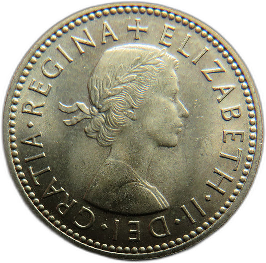 1959 Queen Elizabeth II (English) Shilling Coin In High Grade - Great Britain
