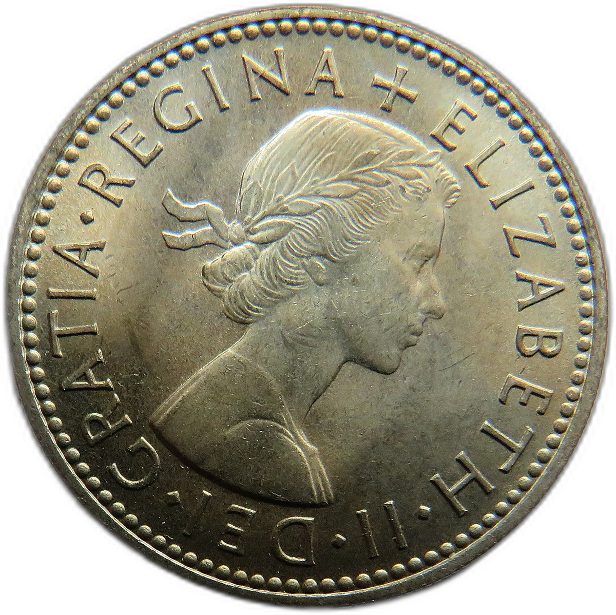 1957 Queen Elizabeth II (English) Shilling Coin In High Grade - Great Britain