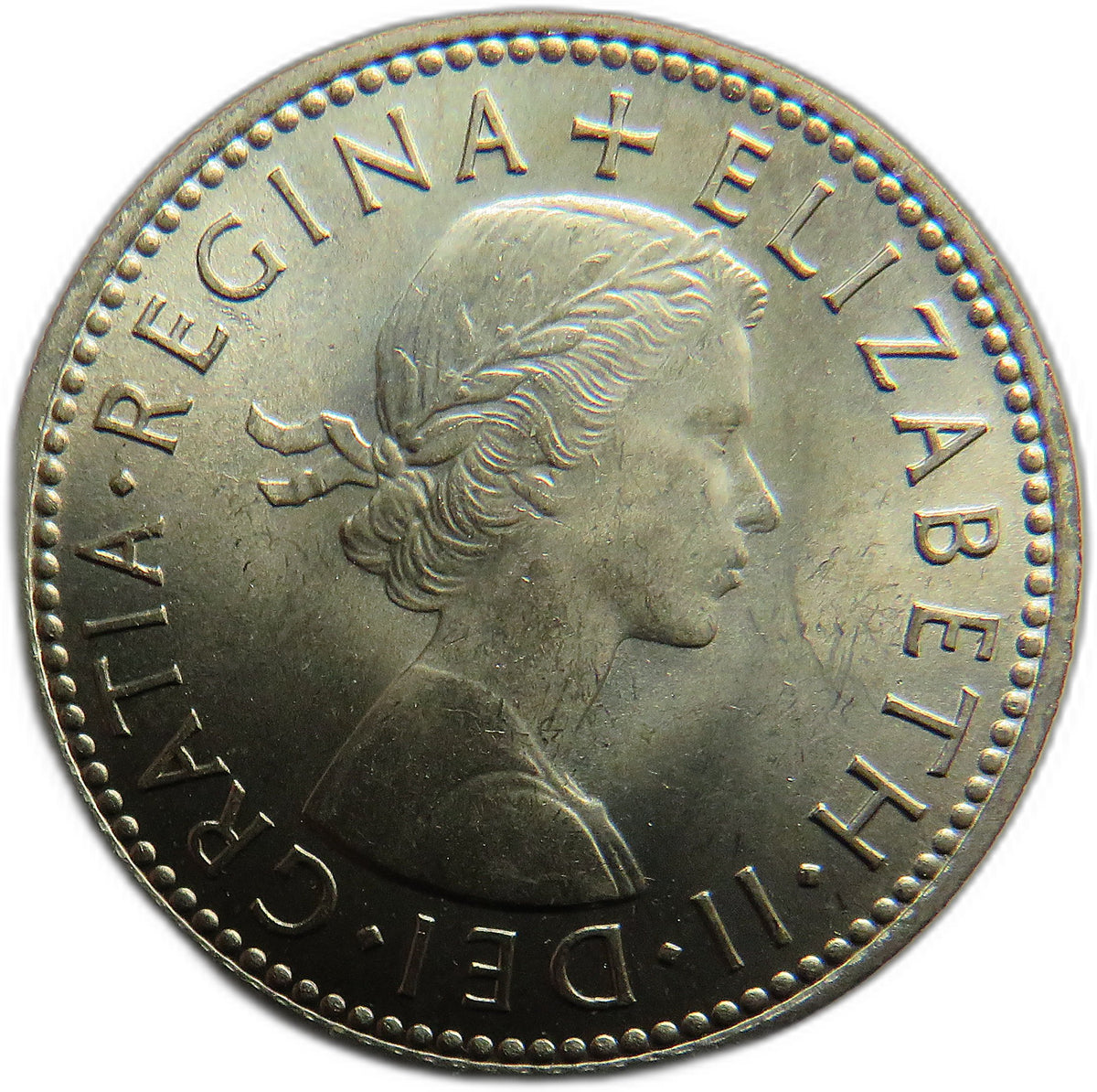 1954 Queen Elizabeth II (English) Shilling Coin In High Grade - Great Britain