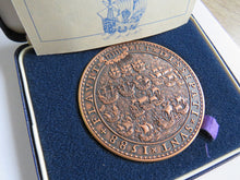 Load image into Gallery viewer, 1588-1988 400th Anniversary Spanish Armada Commemorative Medal By The Royal Mint
