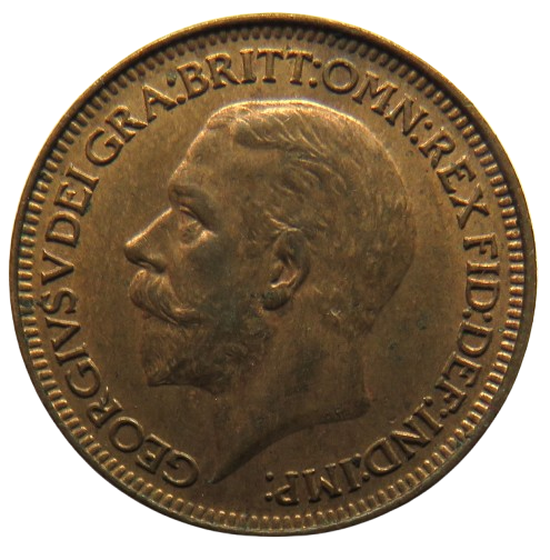 1931 King George V Farthing Coin In Higher Grade - Great Britain