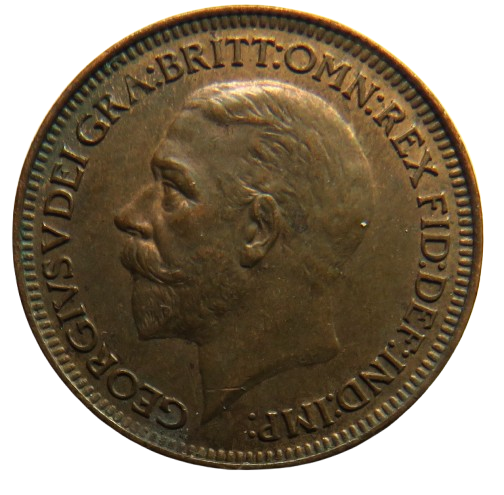 1932 King George V Farthing Coin In Higher Grade - Great Britain