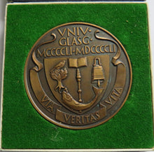 Load image into Gallery viewer, 1451-1961 The University of Glasgow Large Commemorative Medal
