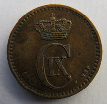 Load image into Gallery viewer, 1904 Denmark One Ore Coin
