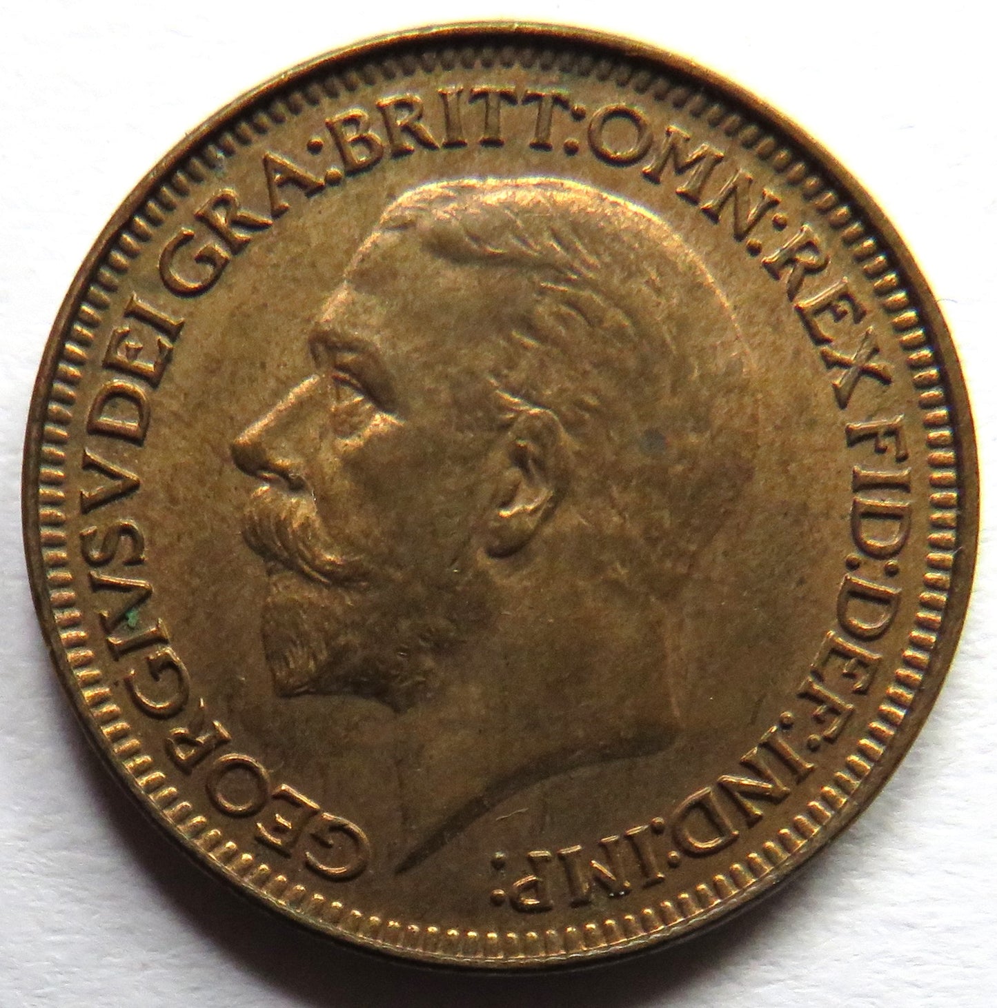 1931 King George V Farthing Coin In High Grade - Great Britain