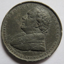 Load image into Gallery viewer, 1841 Release of Feargus O&#39;Connor / Gateway to castle of York Medal
