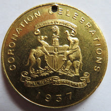 Load image into Gallery viewer, 1937 King George VI Coronation Medal Royal Burgh of Inverness
