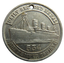 Load image into Gallery viewer, 1934 King George V Daily Record Medal - Launch of Queen Mary
