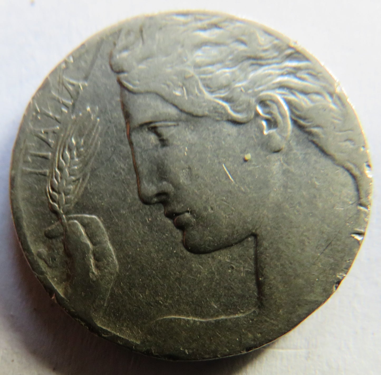 1910 Italy 20 Centesimi Coin