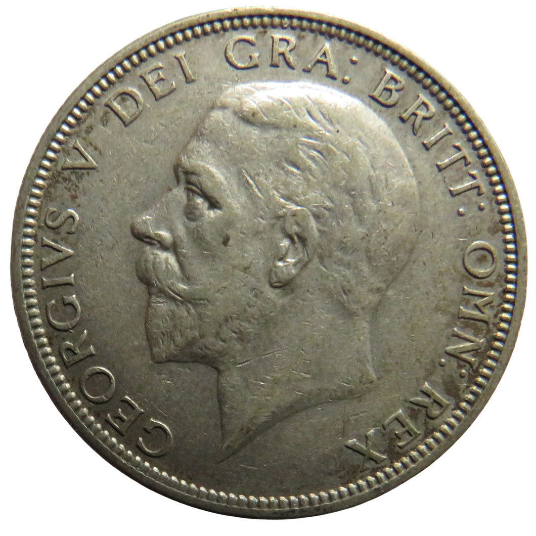 1935 King George V Silver Florin Coin - Great Britain