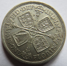 Load image into Gallery viewer, 1935 King George V Silver Florin Coin - Great Britain
