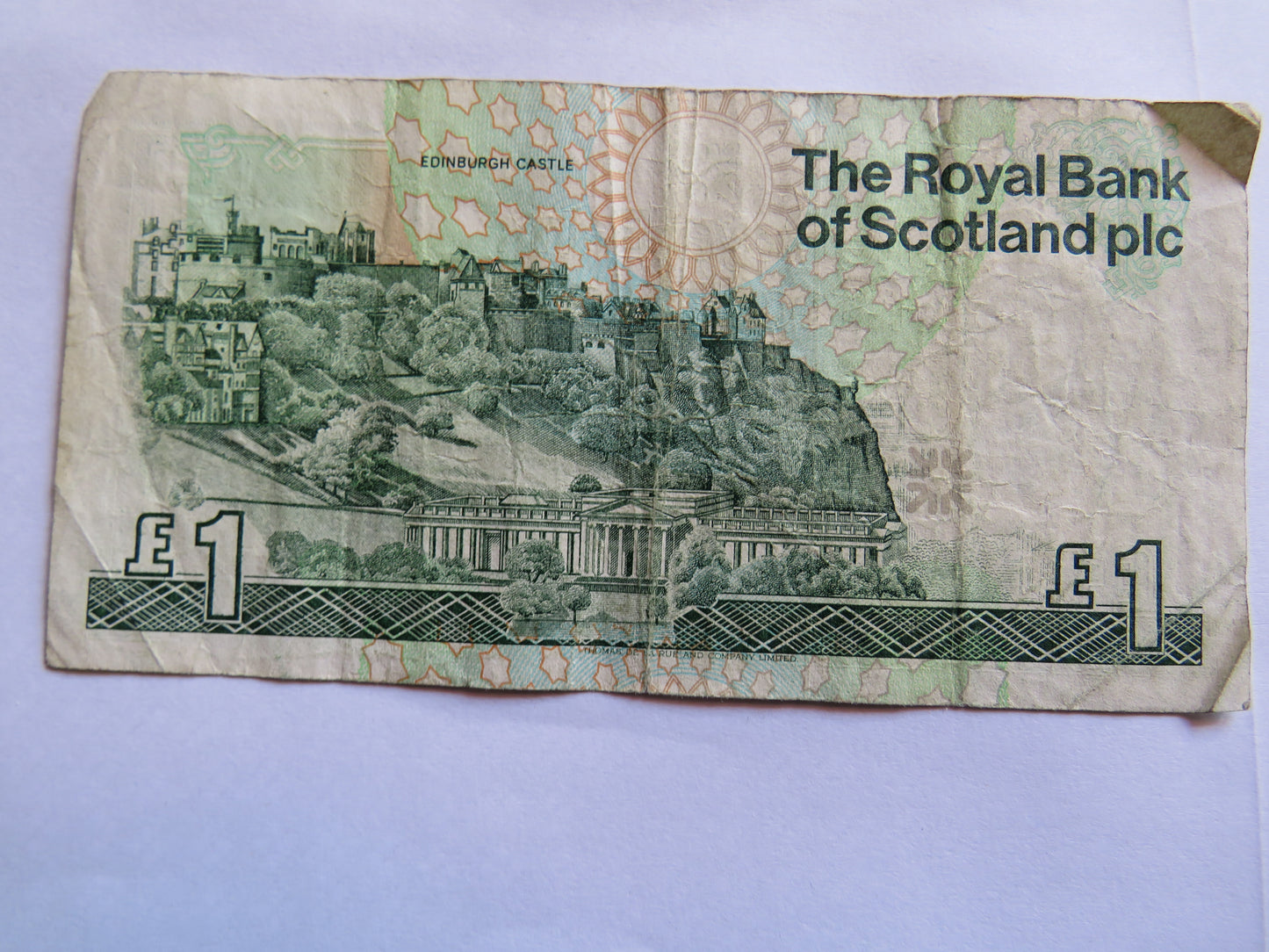 1988 The Royal Bank of Scotland £1 Banknote