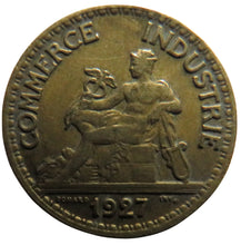 Load image into Gallery viewer, 1927 France 50 Centimes Coin
