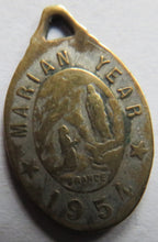 Load image into Gallery viewer, Marian Year 1951 Small Religious Medallion
