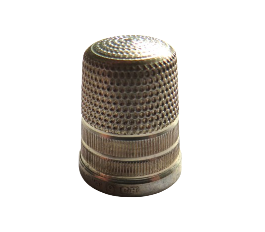 Sterling Silver Thimble By Charles Horner Size 9