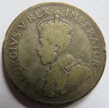 Load image into Gallery viewer, 1923 King George V South Africa Silver 2 &amp; 1/2 Shilling Coin
