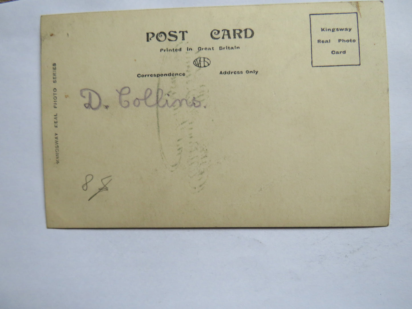 Vintage Shipping Postcard of Union Castle, Royal Mail Steamer "Walmer Castle"