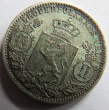 Load image into Gallery viewer, 1896 Norway Silver 25 Øre Coin In Higher Grade
