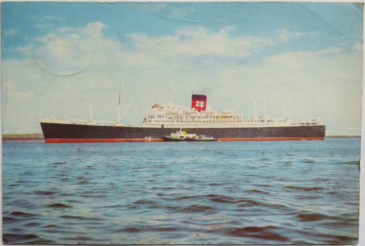 Vintage Shipping Postcard of MV Rangitane
