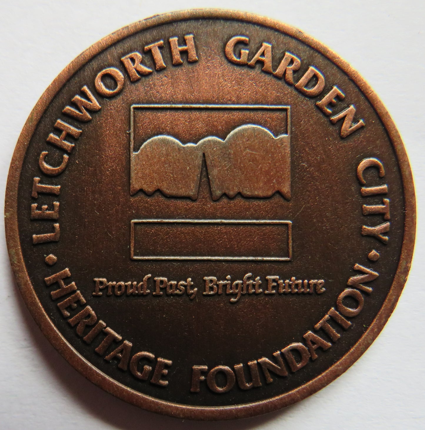 Letchworth Garden City Heritage Foundation 1995 Token