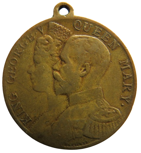 1914 King George V Royal Visit To Dundee Medal