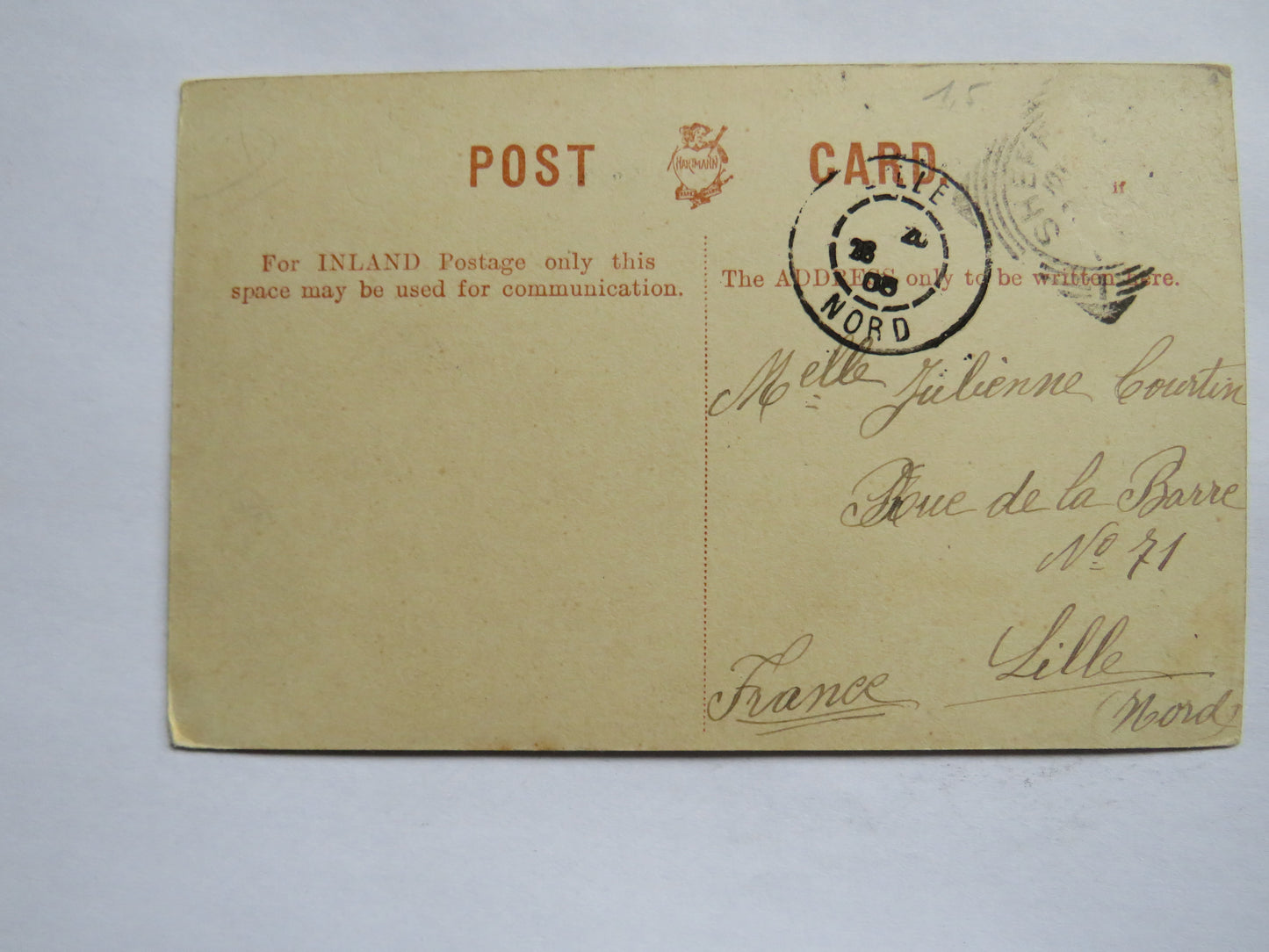 Vintage Postcard of Moor Head, Sheffield 1908