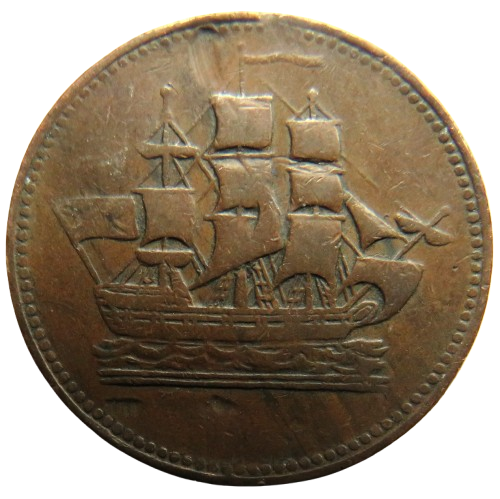 Ships Colonies & Commerce Token Prince Edward Island Canada