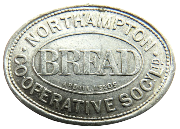 Northampton Co-operative Society Bread Token