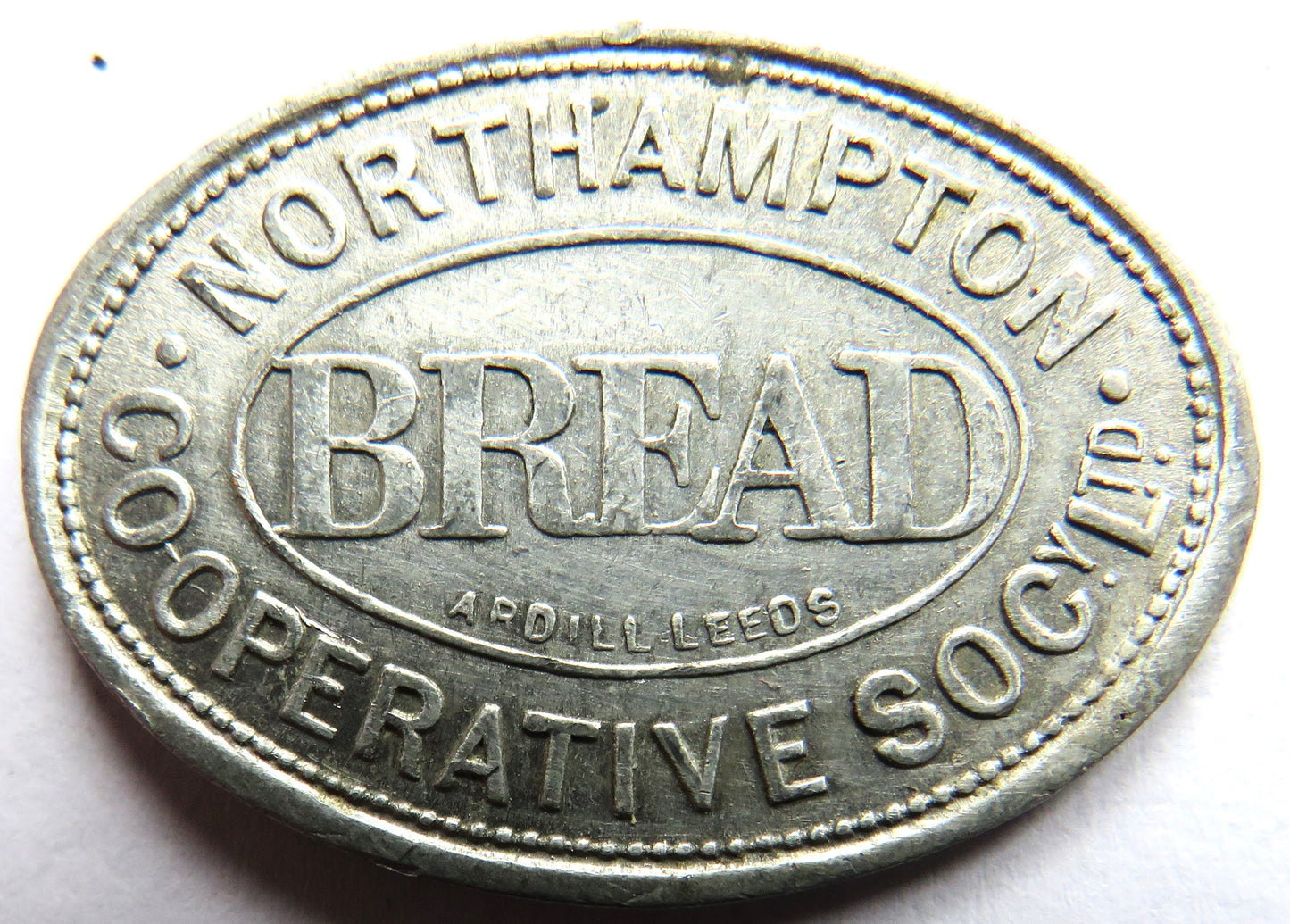 Northampton Co-operative Society Bread Token