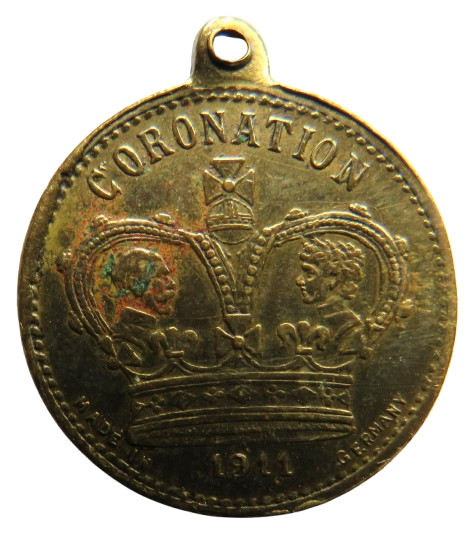 1911 King George V Coronation Medal By Barratt & Co Sweets