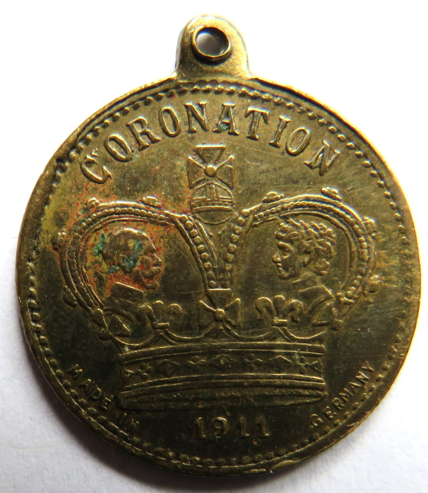 1911 King George V Coronation Medal By Barratt & Co Sweets