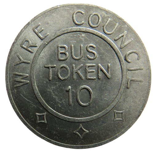 Wyre Council Bus Token 10