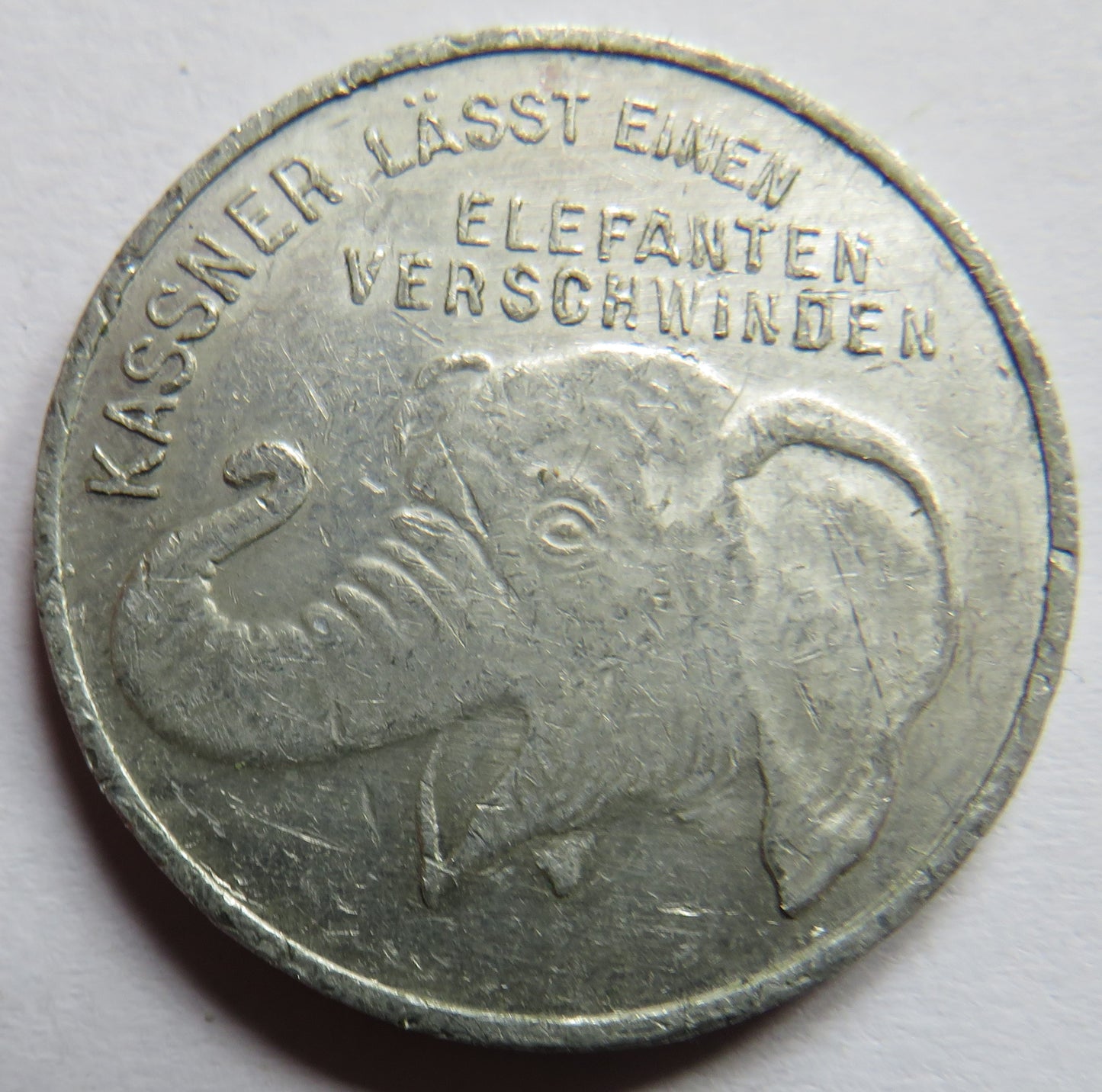 Glucksmunze Zaubermeister Kassner Vintage German Token