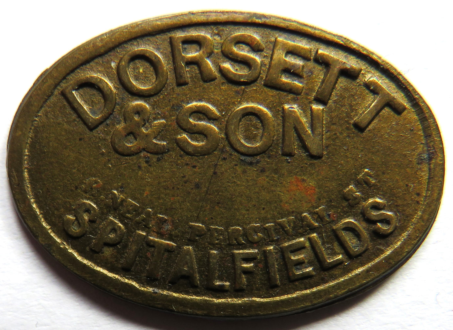 Dorsett & Son Spitalfields 1 Shilling Token