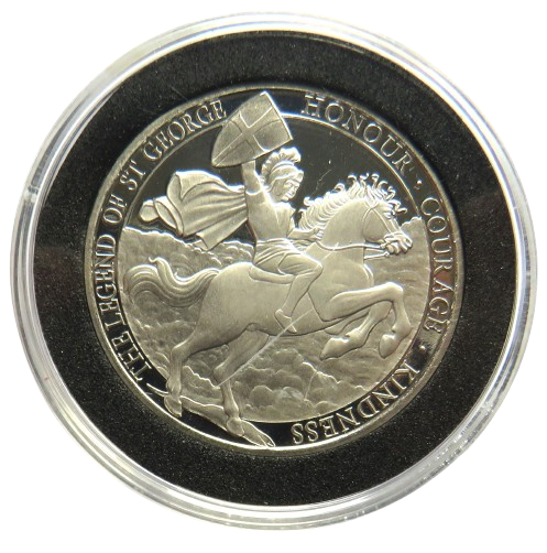 2018 Gibraltar Half Crown Commemorative Coin "The Legend of St George"
