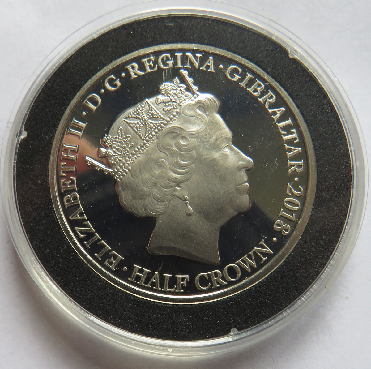 2018 Gibraltar Half Crown Commemorative Coin "The Legend of St George"