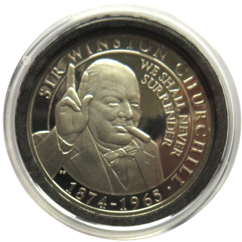2015 Gibraltar Half Crown Commemorative Coin "Sir Winston Churchill"