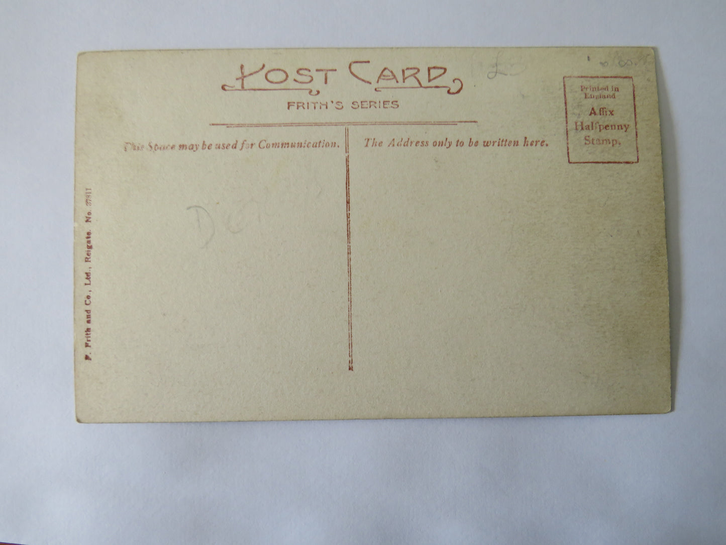 Vintage Postcard of Eyam, Plague Cottages