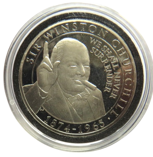 2015 Gibraltar Half Crown Commemorative Coin "Sir Winston Churchill"
